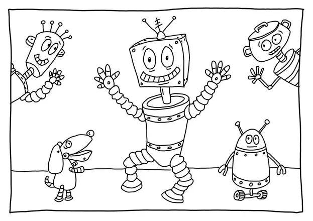 Roboter als kreative Vorlage