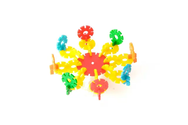Bunte Fantasiefigur als kreative Vorlage