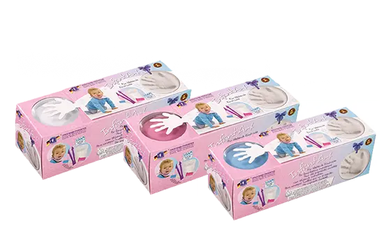 Mehrere Infant Art Geschenksets für Baby-Hand- und Fußabdrücke