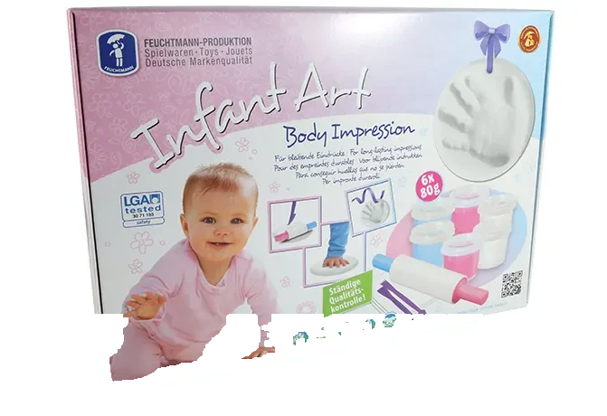 Infant Art Body Impression Set für einen plastischen Babyabdruck