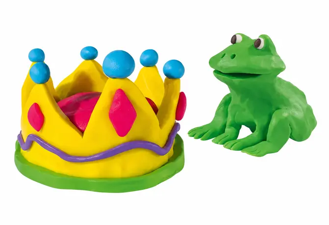 Frosch und Krone aus JUNiORKNET