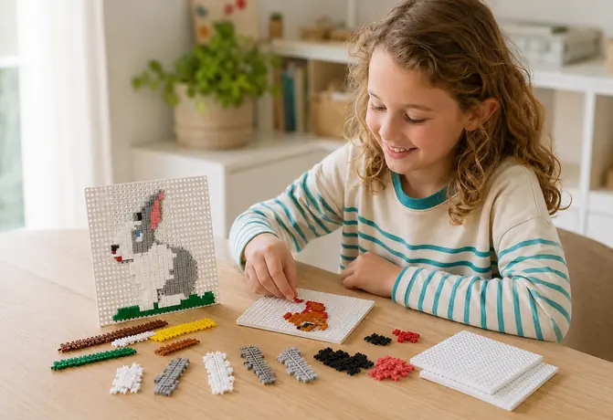 ministeck pixel puzzle Steckplatten und Motive