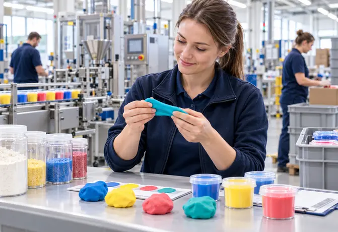 Sorgfältige Prüfung geeigneter Materialien und fertiger Spielprodukte